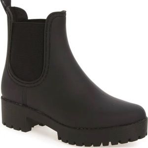 Jeffrey Campbell Black Rainboot